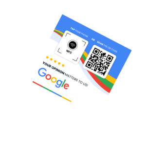 Google Review Device – In-Shop Model (100mm x 100mm)